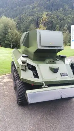 Mobile Sensoren- und Kommunikationseinheiten machen das Skyranger-System aus. &copy;Milit&auml;r Aktuell/Bendl