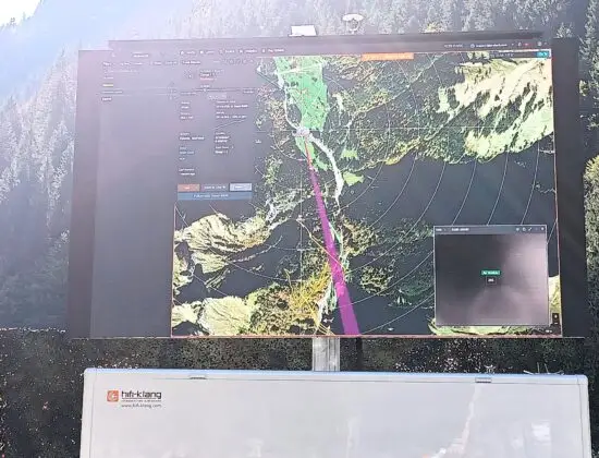 Radar- und Sensorendaten des Skyranger 30. &copy;Milit&auml;r Aktuell/Bendl