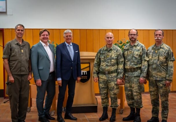 Kommando&uuml;bergabe bei den Villacher Pionieren &ndash; &copy;Bundesheer/Simoner