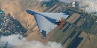 Was macht die SIM-Karte in der Shahed Drohne? Shahed-Drohne im Flug – ©Archiv