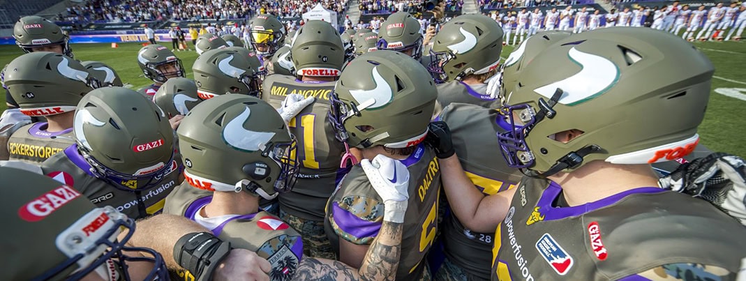 Kooperation von Bundesheer und Vienna Vikings -©Hannes Jirgal Kooperation von Bundesheer und Vienna Vikings -©Hannes Jirgal