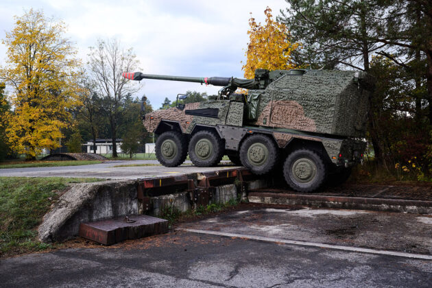 RCH 155 auf Boxer-Trägerplattform – ©VBS DDPS