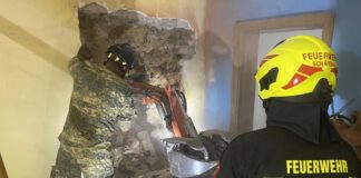 Schärding: Federal Army searched for buried victims