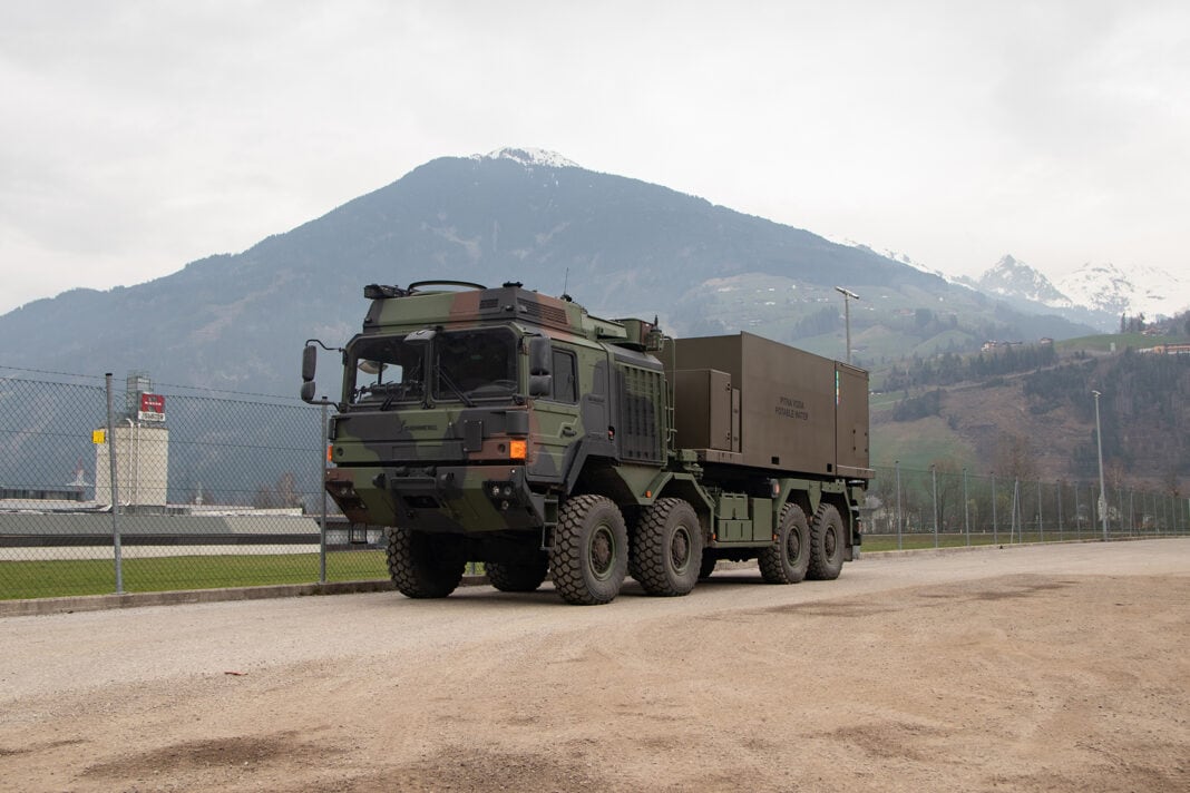 Wassertank Flat für die slowenischen Streitkräfte – ©Empl