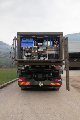 Wassertank Flat f&uuml;r die slowenischen Streitkr&auml;fte &ndash; &copy;Empl