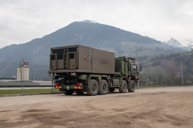 Wassertank Flat f&uuml;r die slowenischen Streitkr&auml;fte &ndash; &copy;Empl