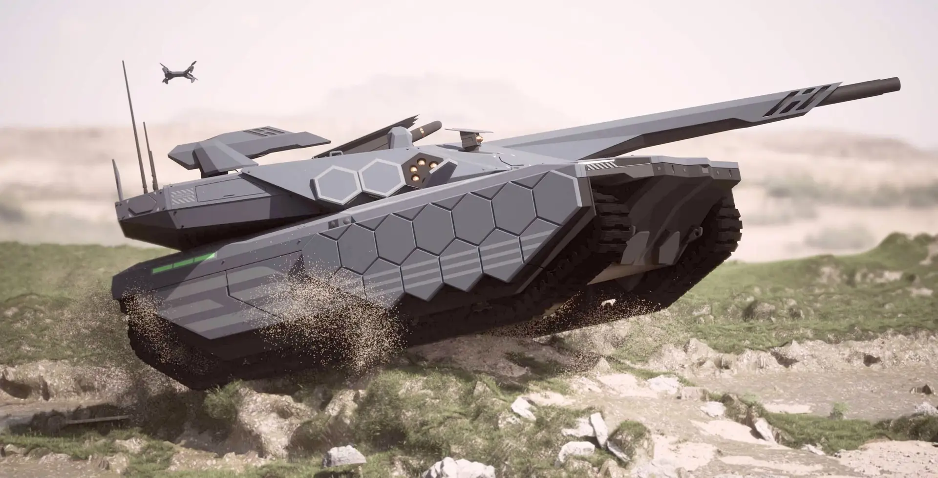 Wasserstoff-Panzer – ©Hyundai Wasserstoff-Panzer – ©Hyundai