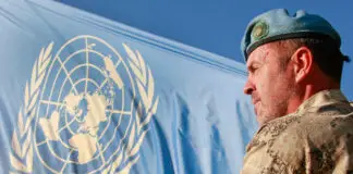 UNIFIL: Acht Soldaten des Bundesheeres verletzt Flagge der Vereinten Nationen – ©Bundesheer/Grebien