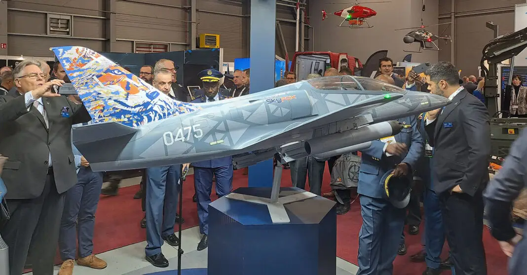 L-39NG von Aero Vodochody im neuen Skyfox-Design – ©Aero Vodochody