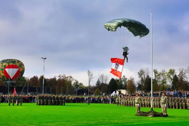 Angelobung in der Schwarzenberg-Kaserne – ©Bundesheer/Riedlsperger
