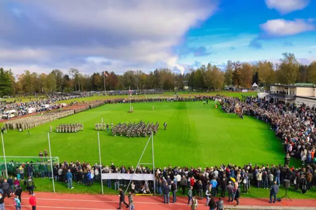 Angelobung in der Schwarzenberg-Kaserne – ©Bundesheer/Riedlsperger