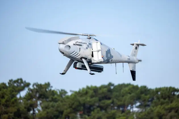 Camcopter S-100 auf der &bdquo;Repmus 2024&rdquo; &ndash; &copy;Schiebel