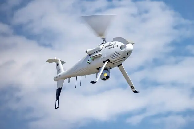 Camcopter S-100 auf der &bdquo;Repmus 2024&rdquo; &ndash; &copy;Schiebel