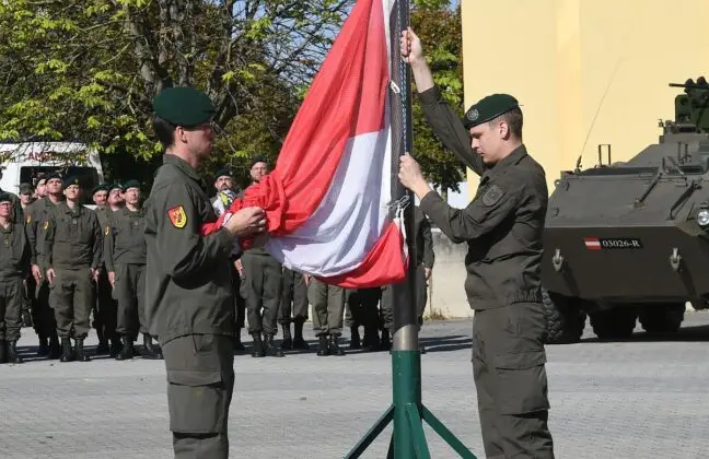 Kommandoübergabe beim Jägerbataillon Burgenland – ©Patrick Huber