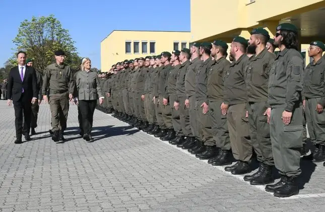 Kommandoübergabe beim Jägerbataillon Burgenland – ©Patrick Huber