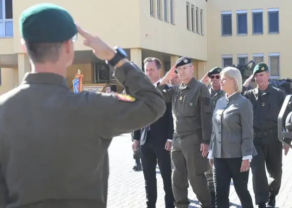 Kommandoübergabe beim Jägerbataillon Burgenland – ©Patrick Huber