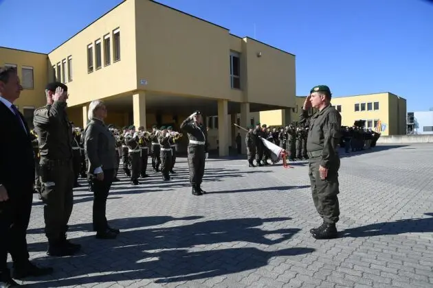 Kommandoübergabe beim Jägerbataillon Burgenland – ©Patrick Huber