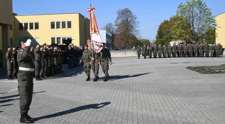 Kommandoübergabe beim Jägerbataillon Burgenland – ©Patrick Huber
