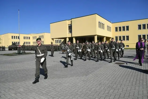 Kommandoübergabe beim Jägerbataillon Burgenland – ©Patrick Huber