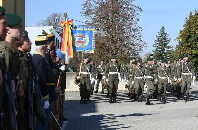 Kommandoübergabe beim Jägerbataillon Burgenland – ©Patrick Huber