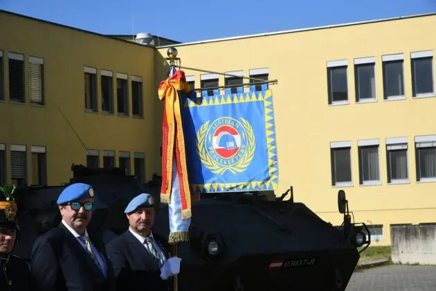 Kommandoübergabe beim Jägerbataillon Burgenland – ©Patrick Huber