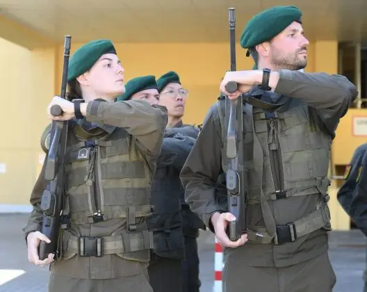 Kommandoübergabe beim Jägerbataillon Burgenland – ©Patrick Huber