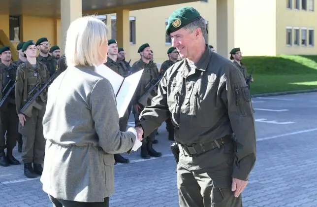 Kommandoübergabe beim Jägerbataillon Burgenland – ©Patrick Huber