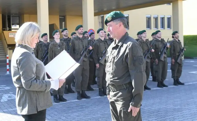 Kommandoübergabe beim Jägerbataillon Burgenland – ©Patrick Huber