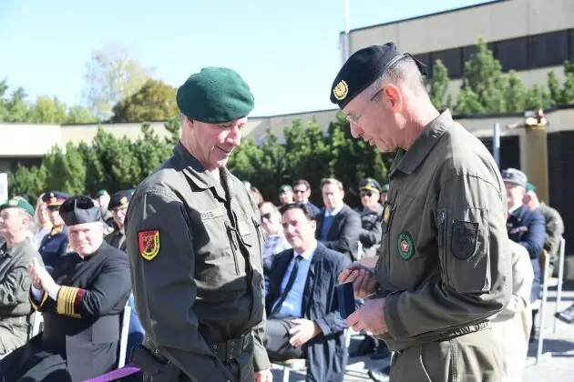 Kommandoübergabe beim Jägerbataillon Burgenland – ©Patrick Huber