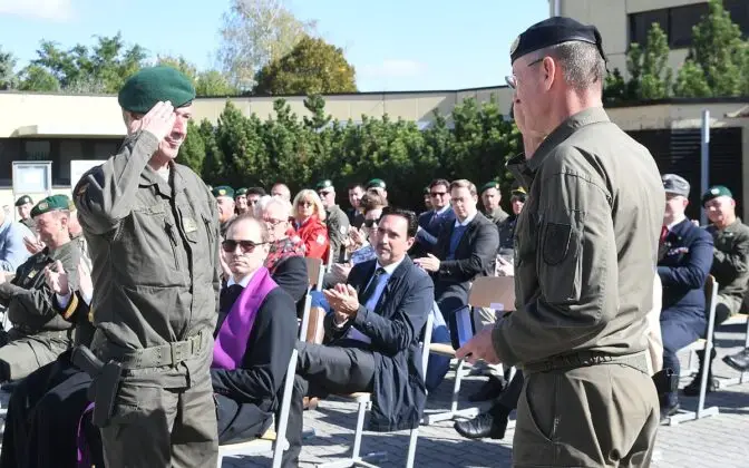 Kommandoübergabe beim Jägerbataillon Burgenland – ©Patrick Huber