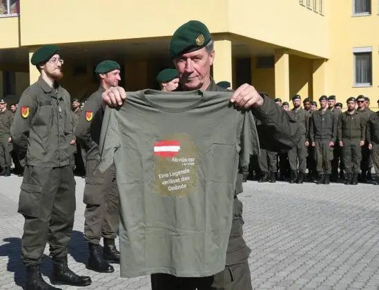 Kommandoübergabe beim Jägerbataillon Burgenland – ©Patrick Huber