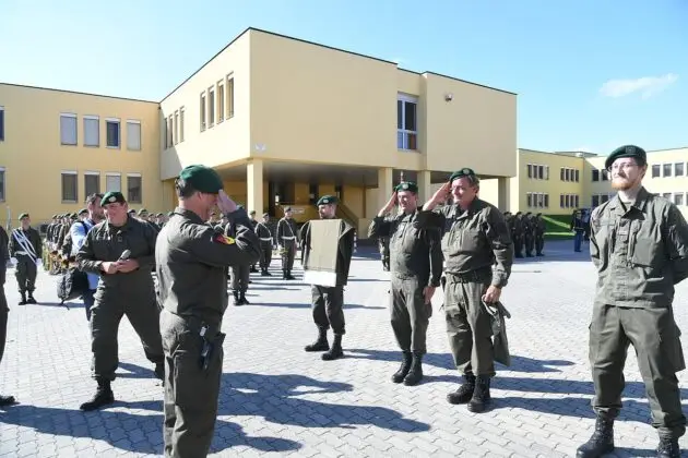 Kommandoübergabe beim Jägerbataillon Burgenland – ©Patrick Huber