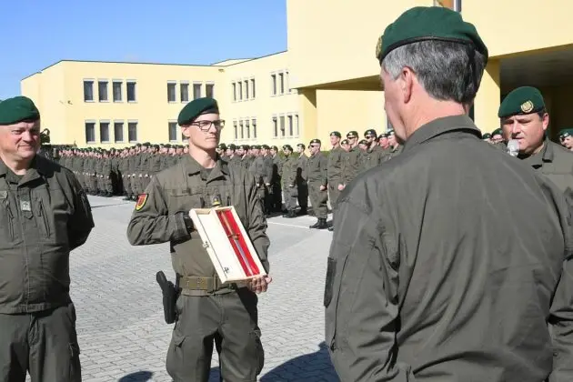 Kommandoübergabe beim Jägerbataillon Burgenland – ©Patrick Huber