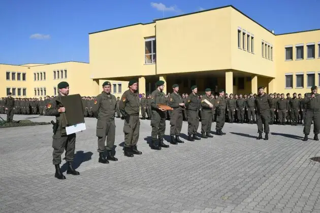 Kommandoübergabe beim Jägerbataillon Burgenland – ©Patrick Huber