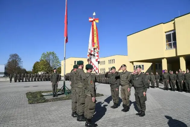 Kommandoübergabe beim Jägerbataillon Burgenland – ©Patrick Huber
