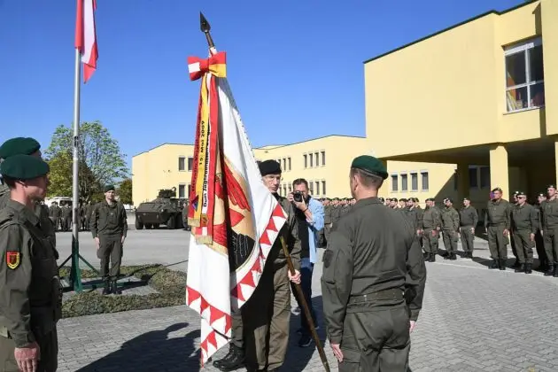 Kommandoübergabe beim Jägerbataillon Burgenland – ©Patrick Huber