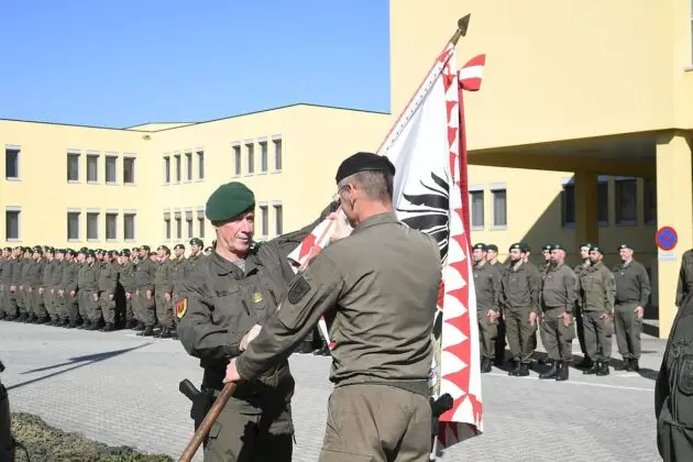 Kommandoübergabe beim Jägerbataillon Burgenland – ©Patrick Huber