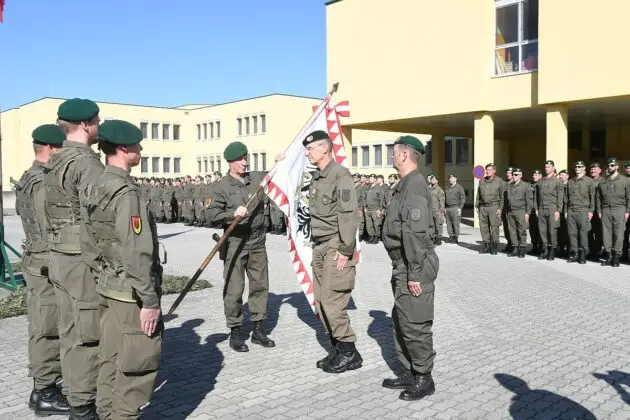 Kommandoübergabe beim Jägerbataillon Burgenland – ©Patrick Huber
