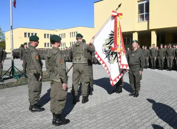 Kommandoübergabe beim Jägerbataillon Burgenland – ©Patrick Huber