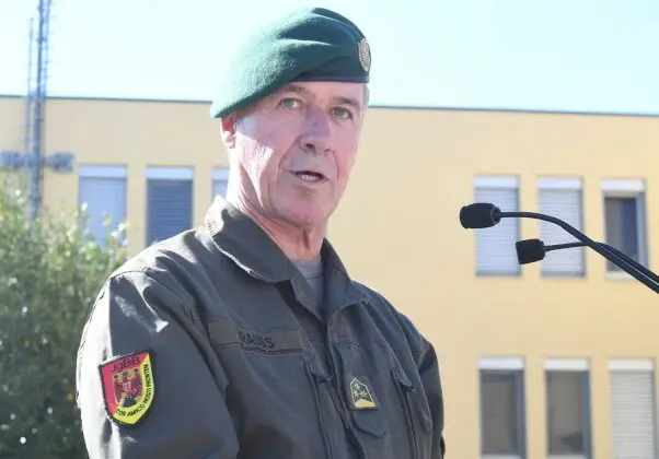 Kommandoübergabe beim Jägerbataillon Burgenland – ©Patrick Huber