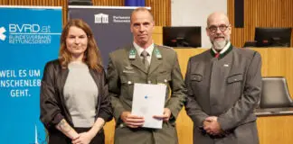 Camillo Award für Offiziersstellvertreter Phillipitsch Camillo Award für Offiziersstellvertreter Phillipitsch – ©Parlamentsdirektion/Thomas Topf