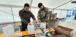 NBC defense specialists in action in Klagenfurt