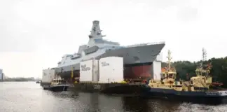 BAE Systems: „HMS Cardiff” erstmals zu Wasser gelassen BAE Systems: „HMS Cardiff” erstmals zu Wasser gelassen – ©BAE Systems