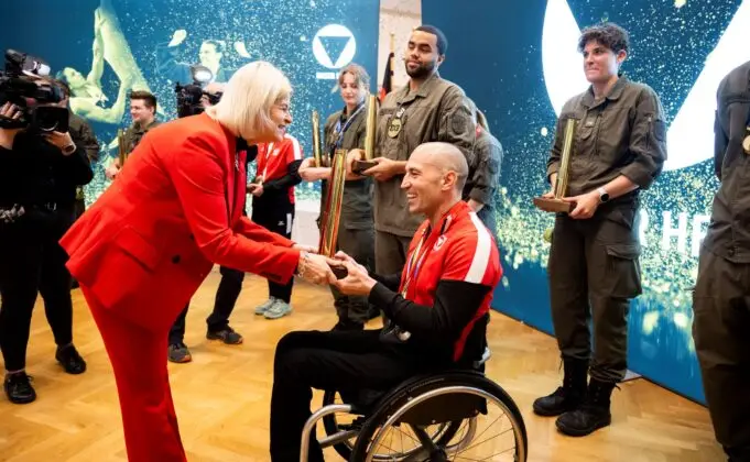 Bundesheer zeichnet erfolgreiche Heeressommersportler aus &ndash; &copy;Bundesheer/Karlovits