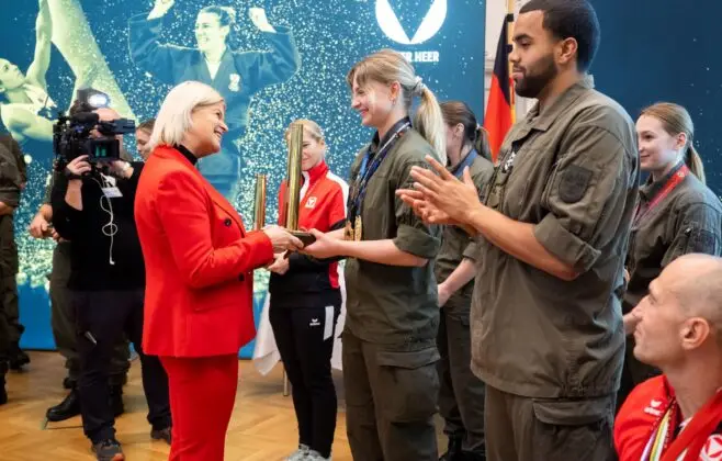 Bundesheer zeichnet erfolgreiche Heeressommersportler aus &ndash; &copy;Bundesheer/Karlovits