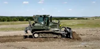 Neue Liebherr-Planierraupen für das Bundesheer Planierraupe vom Typ PR 726 G8 des Österreichischen Bundesheeres – ©Liebherr