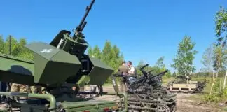 Ukraine gründet Schule für Bodenroboter-Bediener Ukrainische Bodenroboter – ©Ukraine MoD