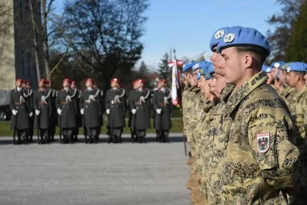Verabschiedung Libanon-Kontingent &ndash; &copy;Patrick Huber