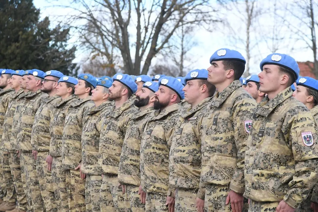 Österreichische Blauhelmsoldaten – ©Patrick Huber