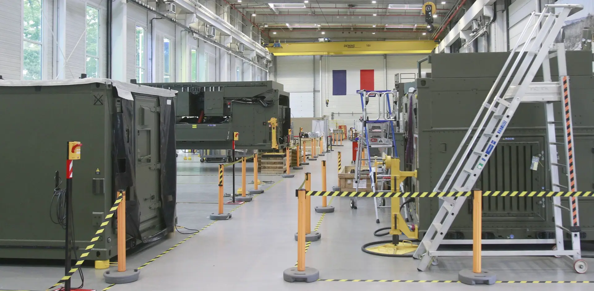 Ground Master radars from Thales in production - ©Georg Mader Ground Master radars from Thales in production - ©Georg Mader